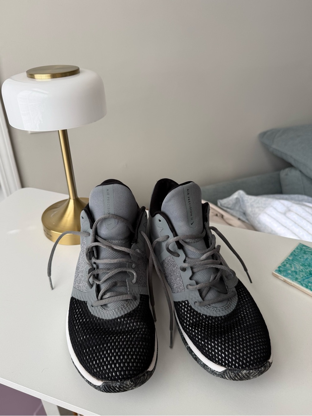 Nike Air Precision 2 'Cool Grey' Sneakers